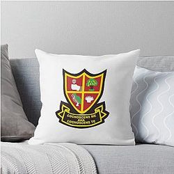 Alan Partridge Blazer Badge Throwpillow