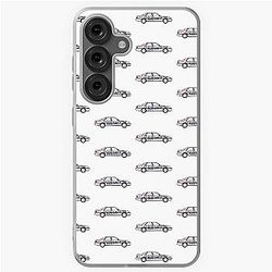 Alan's Rover 800 with rude markings censored Alan Partridge Digital Drawing Samsung Galaxy Case