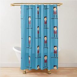 Alan Partridge Mini-figure Shower Curtain