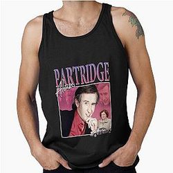 Alan Partridge Retro TV Comedy Design Tank Top