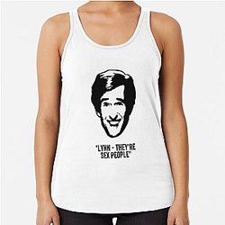 Alan Partridge Sex Quote Racerback Tank Top