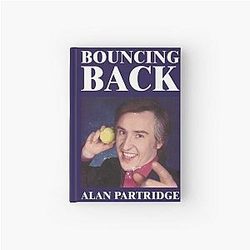 Bouncing Back Alan Partridge Hardcover Journal
