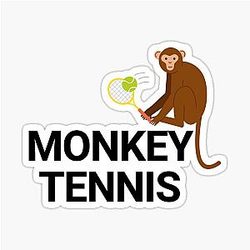 Monkey Tennis Alan Partridge Quote Sticker