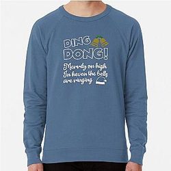 Christmas Carol Alan Partridge Style Lightweight Sweatshirt