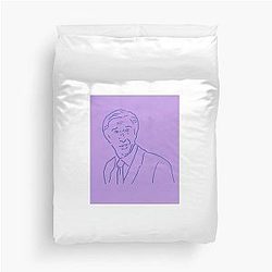 Alan Partridge Lilac Duvet Cover