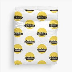 Alan Partridge Rover 800 Car Duvet Cover