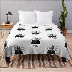 Dan Alan Partridge Funny British TV Show Throw Blanket
