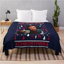 Alan Partridge Steve Coogan A-ha! Alpha Papa Funny Xmas Gift Idea from Norfolk FM Class Throw Blanket