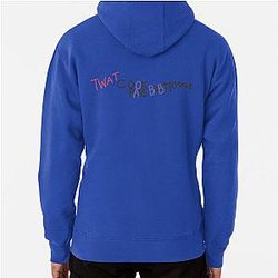 Alan's Rover 800 Dorbed with rude markings (Uncensored) Alan Partridge Digital Hoodie Pullover
