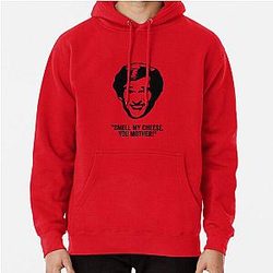 Alan Partridge Smell my Cheese Quote Pullover Hoodie