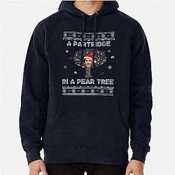 Alan Partridge In Pear Tree Christmas Hoodie