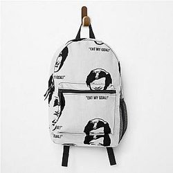 Alan Partridge Eat My Goal Quote Backpack