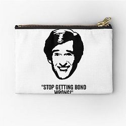 Alan Partridge Bond Zipper Pouch