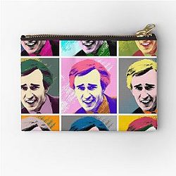Alan Partridge Warhol Inspired Pop Art Zipper Pouch