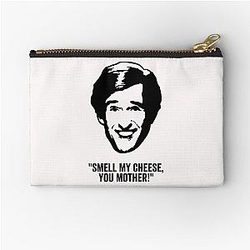 Alan Partridge Smell My Cheese Quote Pouch