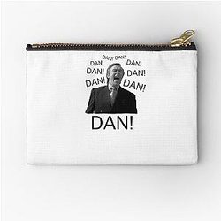 Dan Alan Partridge Funny British TV Show Zipper Pouch