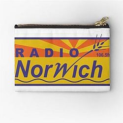 Radio Norwich Alan Partridge Zipper Pouch