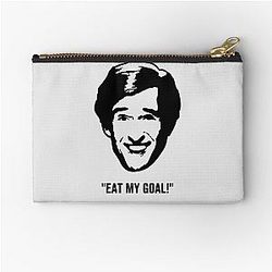 Alan Partridge Eat My Goal Quote Zipper Pouch