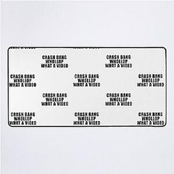 Crash Bang What A Video With Alan Partridge Desk Mat
