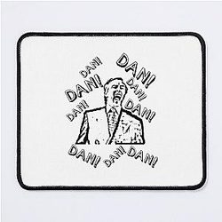 Dan Alan Partridge Shout Quote Mouse Pad