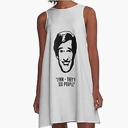 Alan Partridge Sex People A-Line Dress