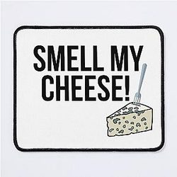 Smell my chees Alan Partridge Mouse Pad
