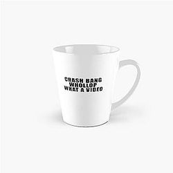 Crash Bang What A Video Shirt - Alan Partridge Tall Mug