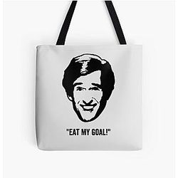 Alan Partridge Eat My Goal Quote Tote Bag
