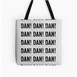 Alan Partridge DAN! All Over Print Tote Bag
