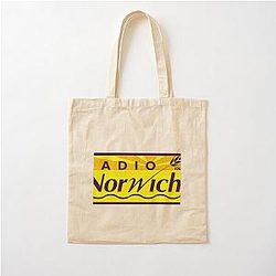 Alan Partridge Radio Norwich Cotton Tote Bag
