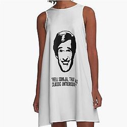 Alan Partridge Classic A-Line Dress