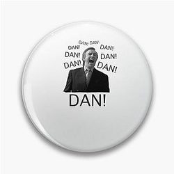 Dan Alan Partridge Funny British TV Show Pin
