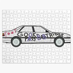 Alan's Rover 800 with rude markings Alan Partridge Digital Drawing Jigsaw Puzzle