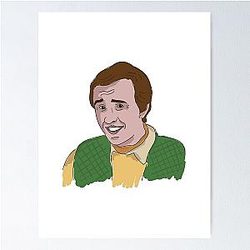 Alan Partridge Digital Drawing Poster