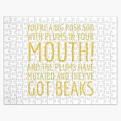 You are a big posh sod, funny Alan Partridge quote Jigsaw Puzzle