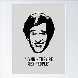 Alan Partridge Sex People Quote Poster