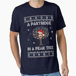 Alan Partridge in a Pear Tree Christmas Essential T-Shirt