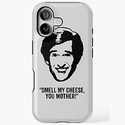 Alan Partridge Smell my Cheese Quote iPhone Case