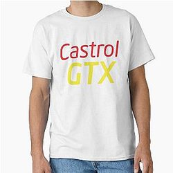 Alan Partridge Castrol GTX Funeral Classic T'