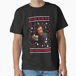 Alan Partridge Steve Coogan Alpha Papa Funny Xmas Gift Idea from Norfolk FM Classic T-Shirt