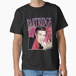 Alan Partridge Retro TV Comedy Design Classic T-Shirt