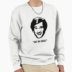 Alan Partridge Eat My Goal! Quote Pullover Sweatshirt
