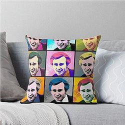Alan Partridge Warhol Inspired Pop Art Pillow