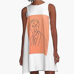 Alan Partridge Orange Dress