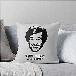 Alan Partridge Sex People Quote Throw Pillow