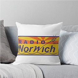 Radio Norwich - Alan Partridge Throw Pillow