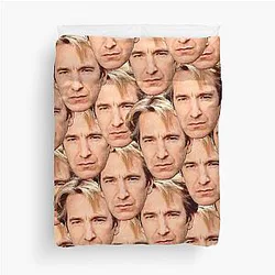 Alan Rickman Duvet Cover