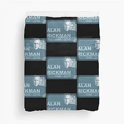 Alan Rickman Duvet Cover