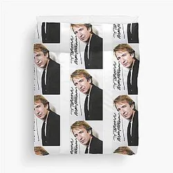 Alan Rickman Signed Duvet Cover