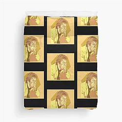 Ed Alan Rickman The January Man 1989 Duvet Cover